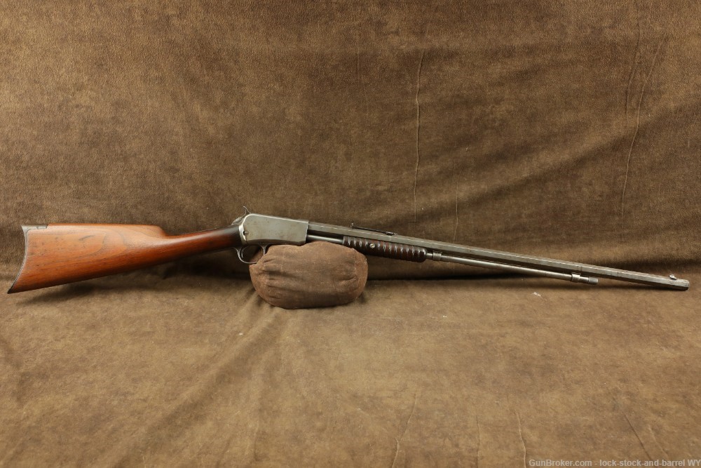 Winchester 2nd Model 1890 Takedown .22 Short Pump Action Rifle, 1905 C&R-img-2