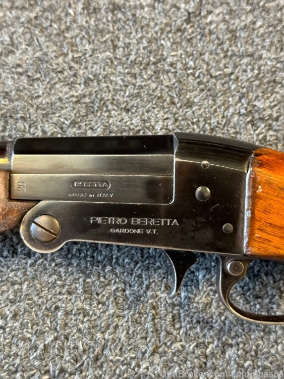 Beretta Vittoria Folding Shotgun 20 Gauge 27.5'' Italy -img-4