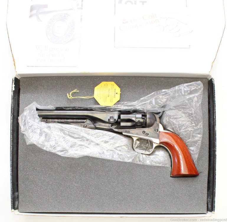 Colt 1862 Pocket Police 5.5" Barrel 36 Cal Cap & Ball SA Revolver w/ Box-img-12