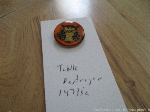 Tank Destroyer Hat Pin  -  14735a-img-0
