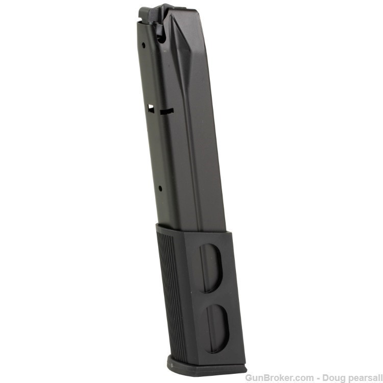 KCI USA, Beretta 92FS, Handgun Magazine, 9mm Luger 30/rd Black, 5 Pack-img-2