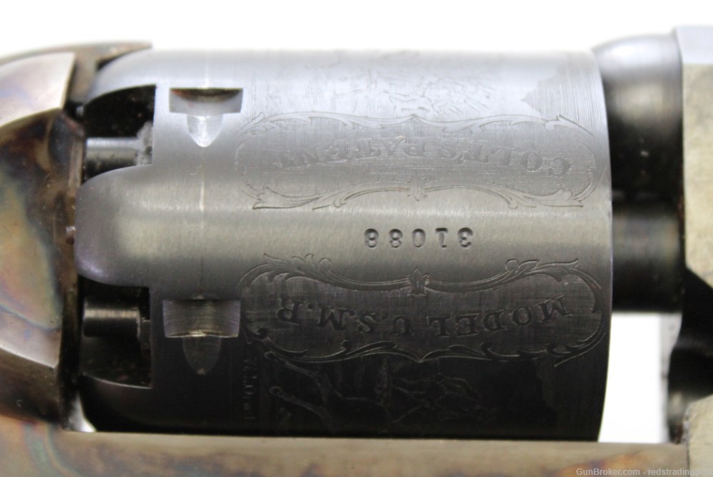 Colt 3rd Model Dragoon 8" Barrel 44 Cal Cap & Ball SA Revolver w/ Box-img-6