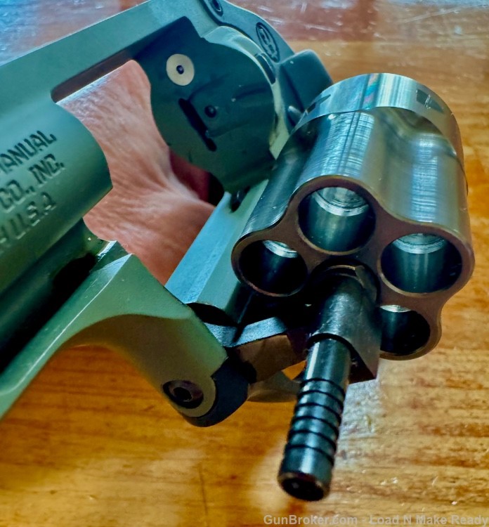 Ruger LCR .38 Spl.+P Talo Green Army Edition/Hi -Viz sight-img-6