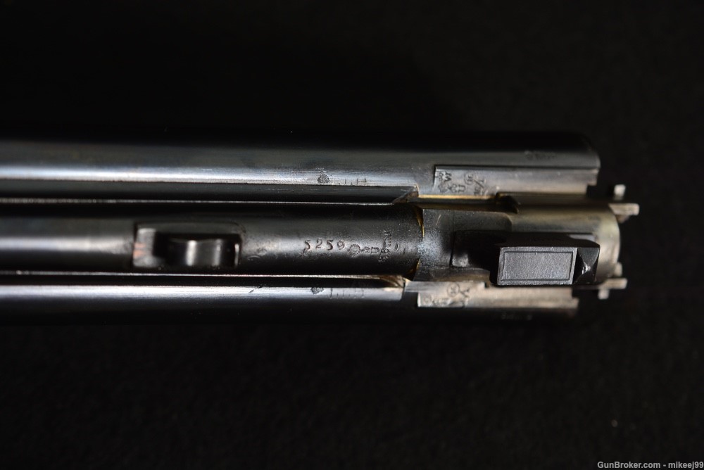 Herold German hammer back action sidelock Drilling 16/8.8mm Case Color-img-25
