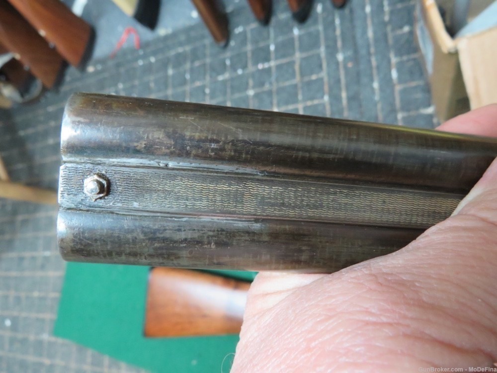 Remington 1889?? SxS Grade 2 12 Ga Hammer gun-img-5