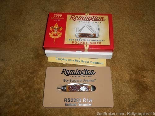 Remington 2009 Boy Scouts of America Knife - R19860  -img-0