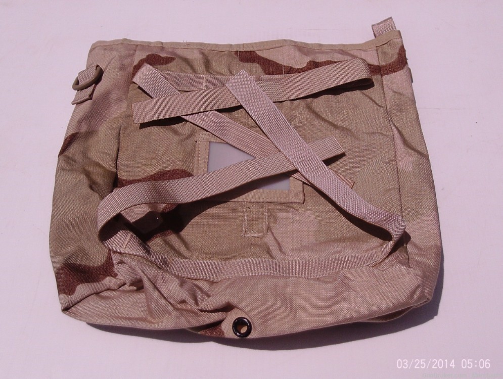 Military Radio Pouch fit Icom 7200 size radios, would work as mag drop bag-img-1