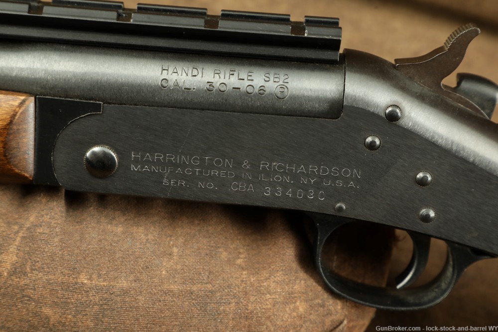 Harrington & Richardson H&R Handi Rifle SB2 .30-06 SPRG 22” Single Shot-img-26