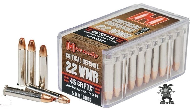 22 Hornady Critical Defense Magnum WMR 45Gr FTX 22 mag wmr 50 RDS-img-2