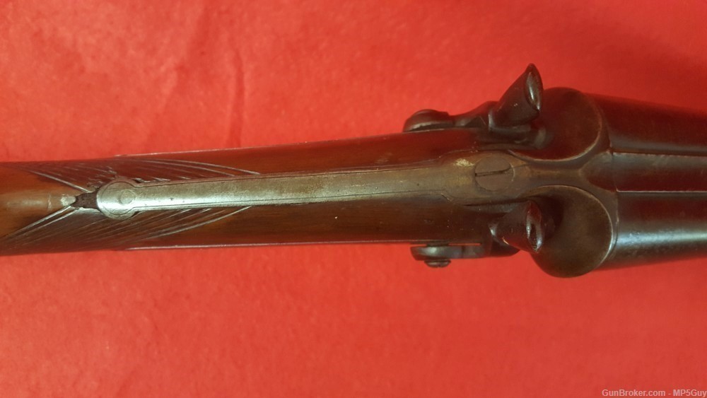 Antique Coleman Double Barrel Hammer  12 Gauge-img-11