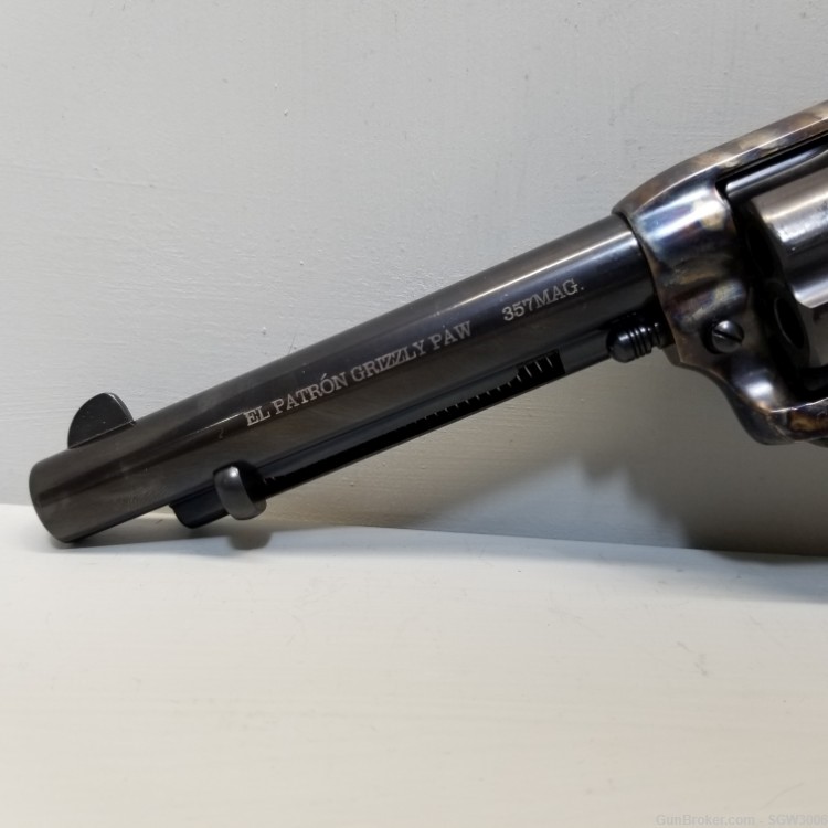 Uberti El Patron Grizzly Paw .357 Mag 5.5” SAO Box Included-img-3