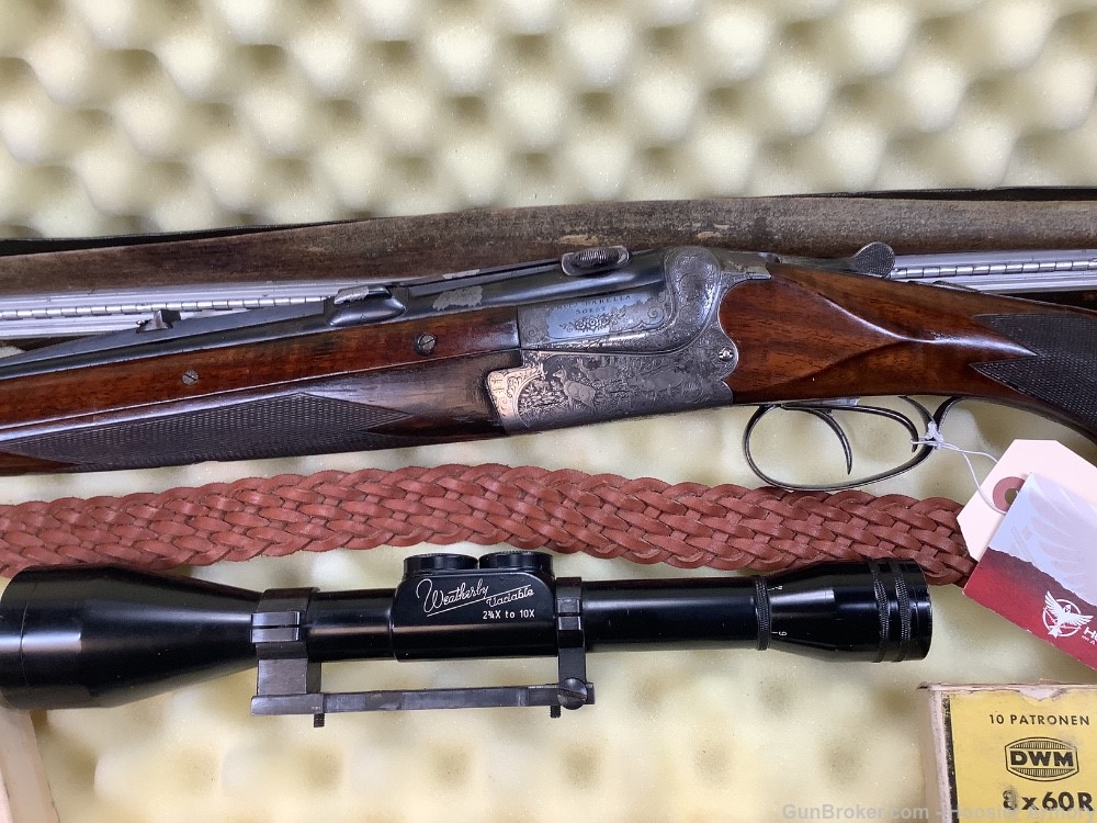 Gebruder Merkel  8x60R Magnum Double Rifle *PENNY*-img-3