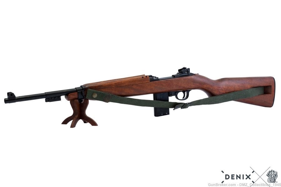WWII WW2 M1 Carbine Rifle With Sling Non-Firing Replica Gun by Denix -img-4
