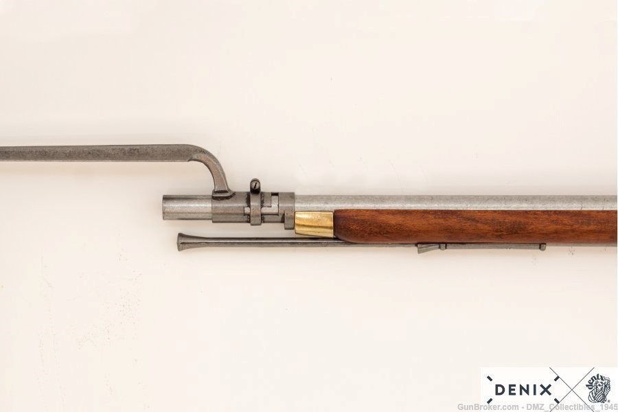 US Revolutionary War Colonial British Brown Bess Replica NF Rifle w Bayonet-img-7