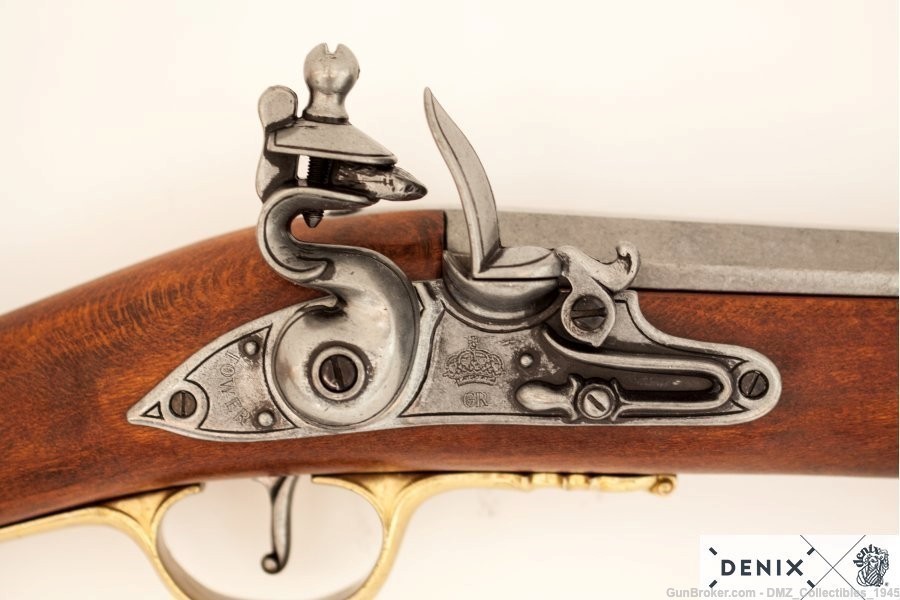 US Revolutionary War Colonial British Brown Bess Replica NF Rifle w Bayonet-img-3