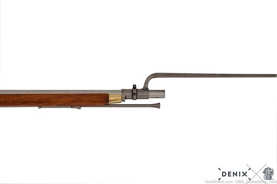 US Revolutionary War Colonial British Brown Bess Replica NF Rifle w Bayonet-img-4