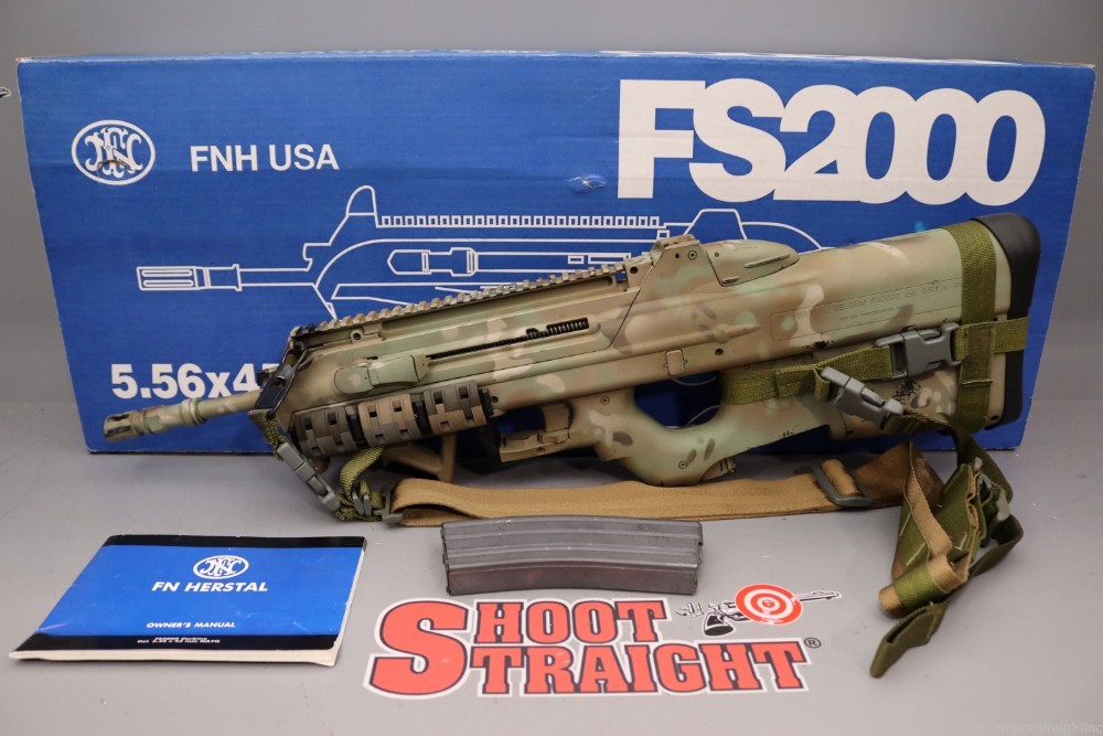 FNH FS2000 Bullpup 5.56NATO / .223REM 17.44" w/ Custom Paint, Sling & Box-img-64