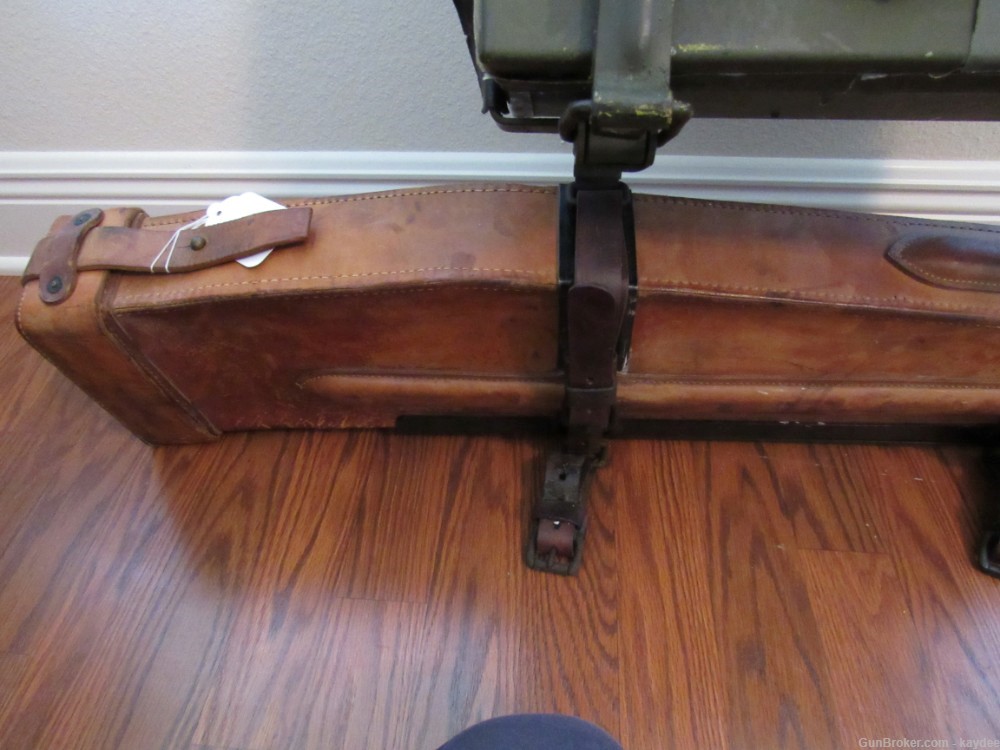 1942 Bar Saddle Pack complete with scabbard and tool Kit, Oiler, Ammo Cans-img-6