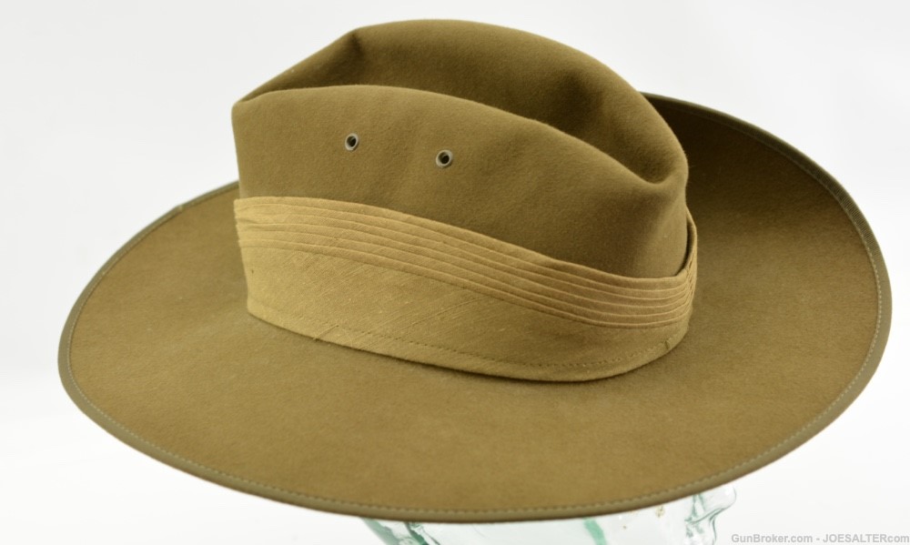 Australian Military "Fayrefield" 1965 Forces Slouch Hat Size 6 7/8-img-1