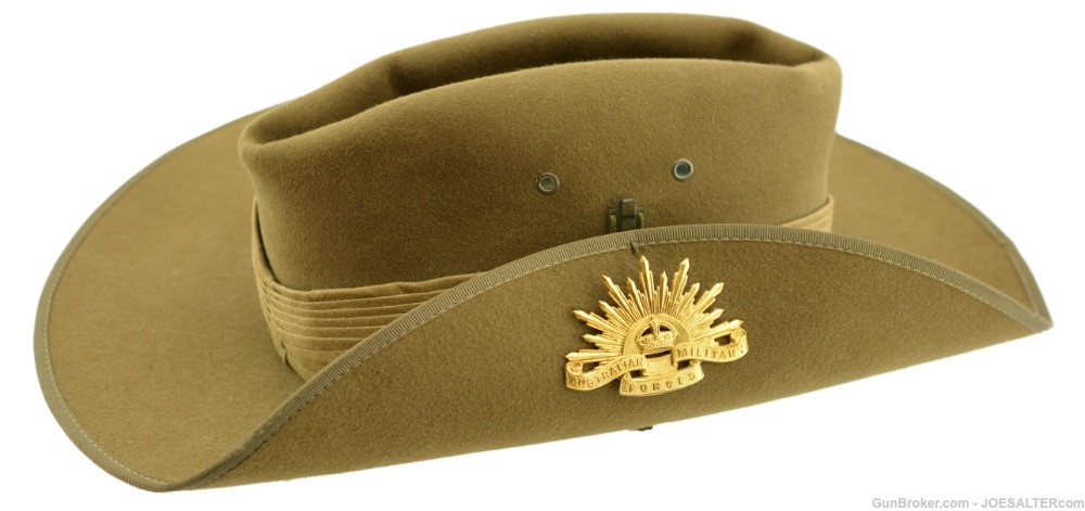 Australian Military "Fayrefield" 1965 Forces Slouch Hat Size 6 7/8-img-0