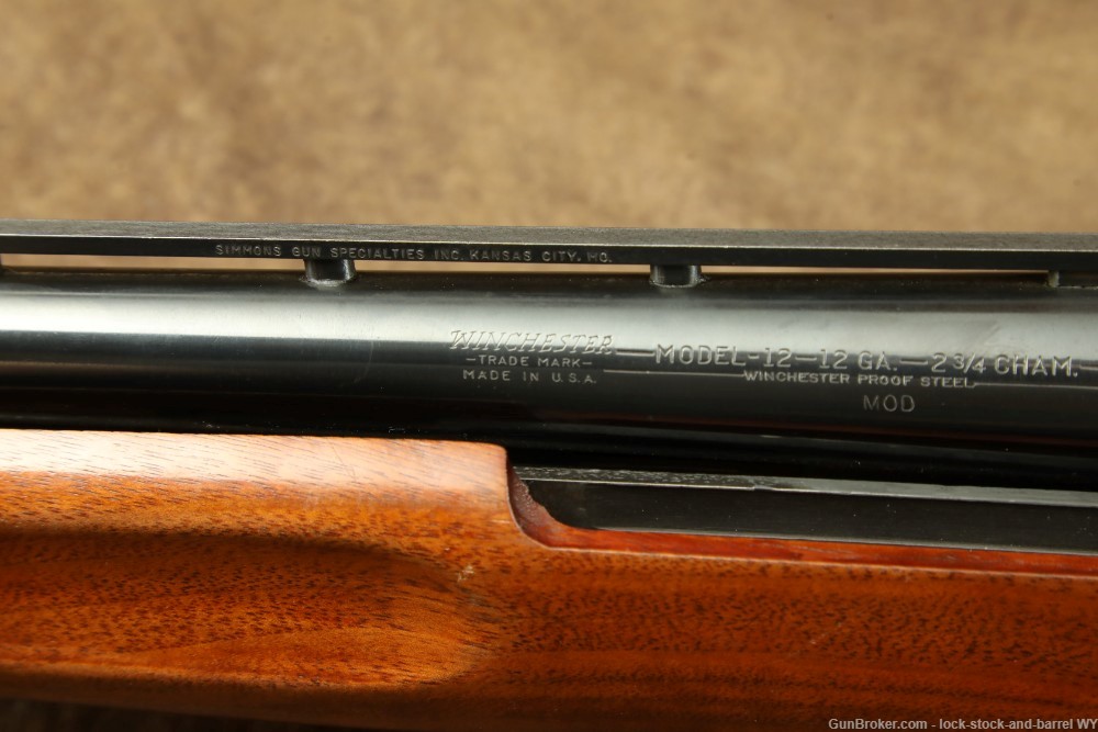 Winchester Model 12 12GA Pump Action Shotgun 28” 1960 C&R-img-27