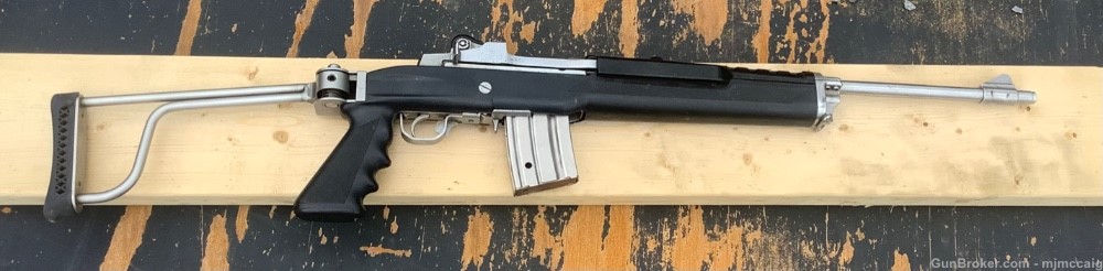 Ruger Mini 14 Stainless with folding stock -img-5