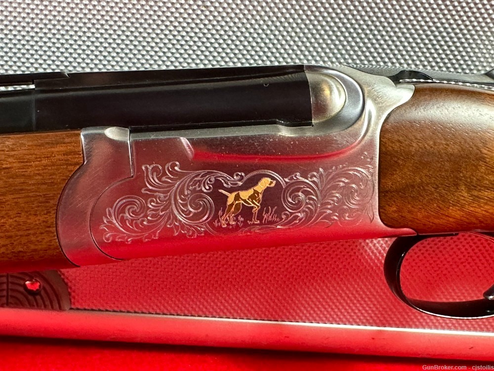 Ruger Red Label Golden Quail 1/500 3" 20ga 26" Gold Engraved OU Shotgun -img-14