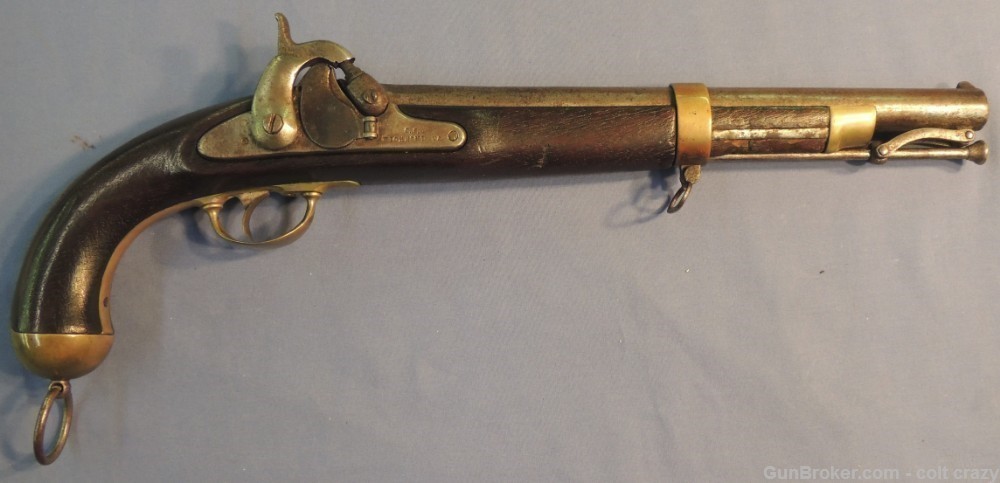 C.S. Richmond .1855 Type Pistol Maynard Tape Primer, Confederate Pistol-img-0