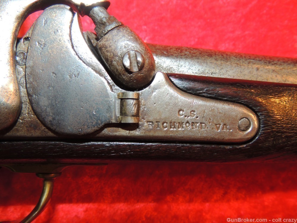 C.S. Richmond .1855 Type Pistol Maynard Tape Primer, Confederate Pistol-img-7