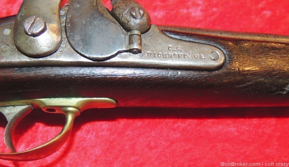 C.S. Richmond .1855 Type Pistol Maynard Tape Primer, Confederate Pistol-img-8