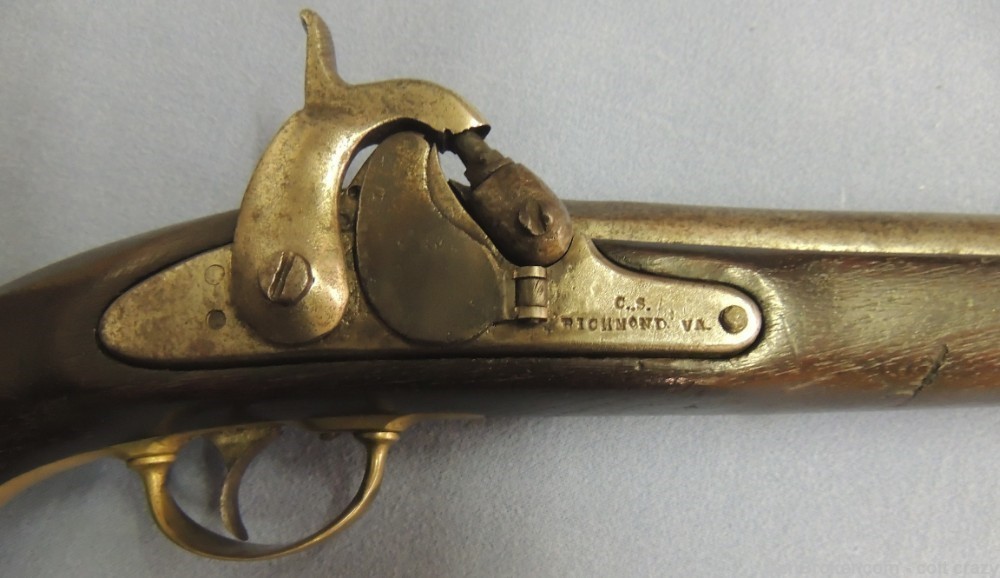 C.S. Richmond .1855 Type Pistol Maynard Tape Primer, Confederate Pistol-img-47