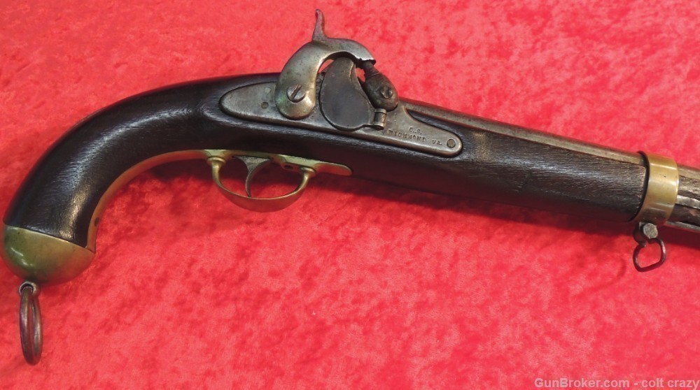 C.S. Richmond .1855 Type Pistol Maynard Tape Primer, Confederate Pistol-img-9