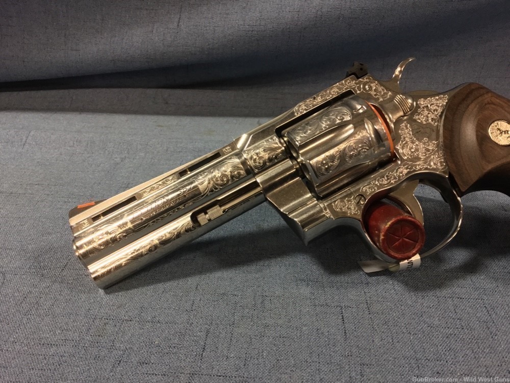 Colt Python .357mag 4.25” ENGRAVED -img-1