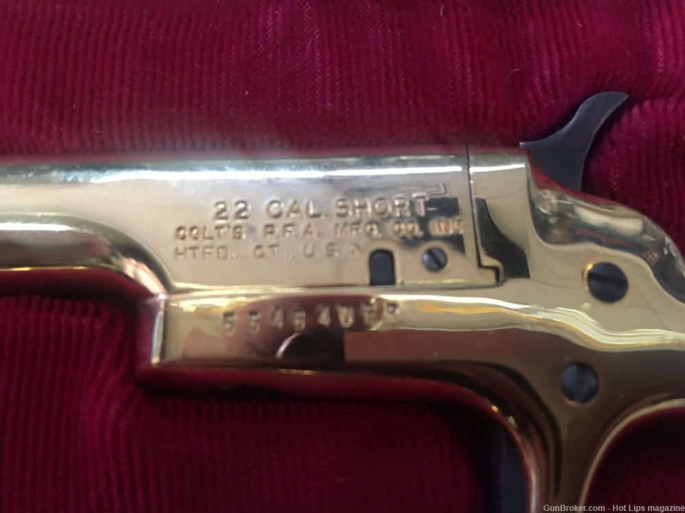 Colt set of consecutive serial number .22short, derringers in original case-img-4