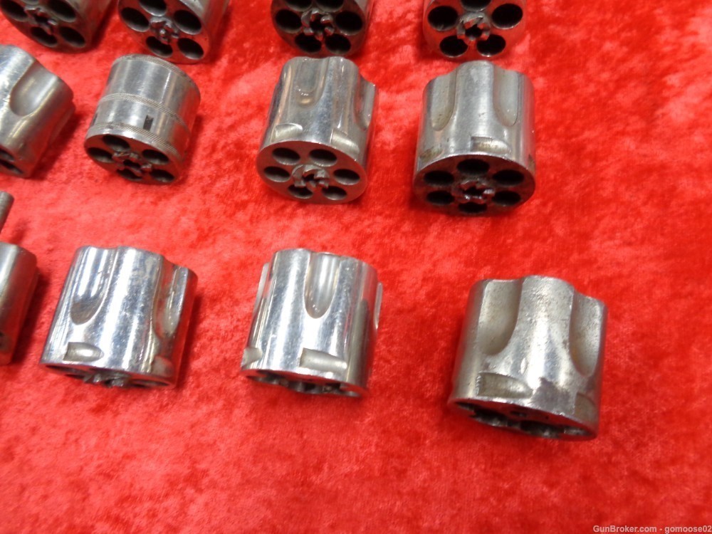 12 LOT Top Break Safety Automatic Revolver Cylinder Ejector Nickel 32 S&W-img-2