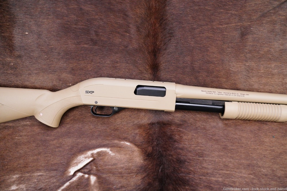 Winchester SXP Super X Pump Defender FDE 12 GA 18” CYL Pump Action Shotgun-img-2