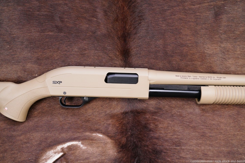 Winchester SXP Super X Pump Defender FDE 12 GA 18” CYL Pump Action Shotgun-img-4