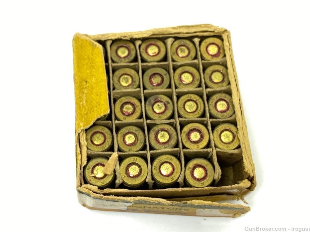 FN Browning .380 Rare Vintage Box 24 Rounds Fabrique Nationale 9mm Short-img-5