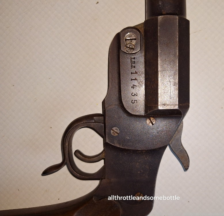 WWI Imperial German Model 1894 Hebel flare pistol-img-5