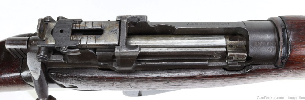 Lee-Enfield No.4 MK1 Bolt Action Rifle .303 British (1942) U.S. PROPERTY - -img-35