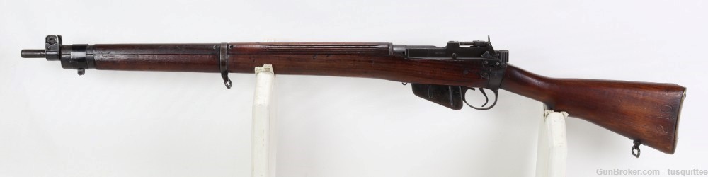 Lee-Enfield No.4 MK1 Bolt Action Rifle .303 British (1942) U.S. PROPERTY - -img-1