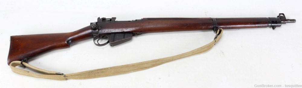 Lee-Enfield No.4 MK1 Bolt Action Rifle .303 British (1942) U.S. PROPERTY - -img-0