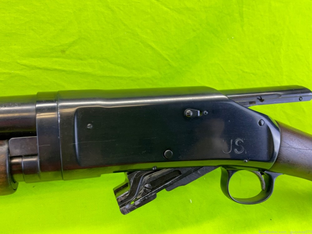 Winchester 1897 97 Pump Action Shotgun Trench Gun Riot 12 GA MFG 1937 C&R -img-24