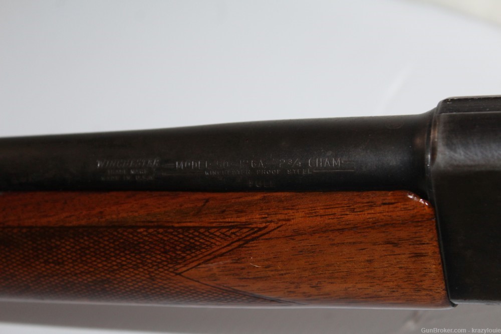 Winchester Model 50 12-GA Semi-Auto Shotgun 30" Full Choke 2 3/4" -img-35
