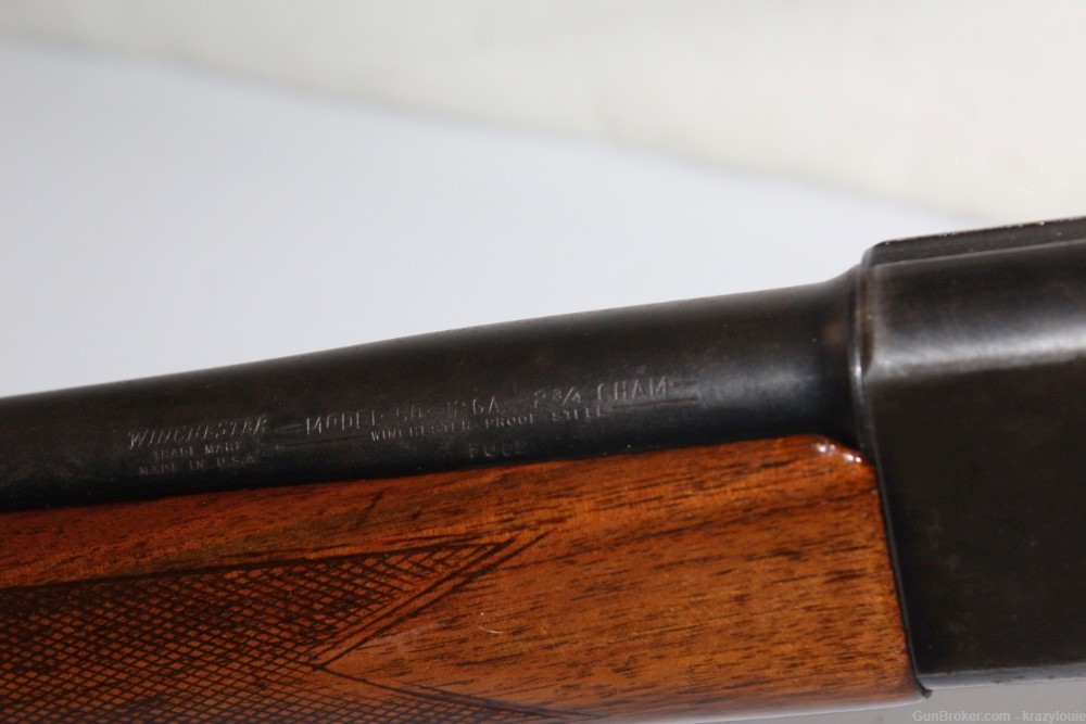Winchester Model 50 12-GA Semi-Auto Shotgun 30" Full Choke 2 3/4" -img-37