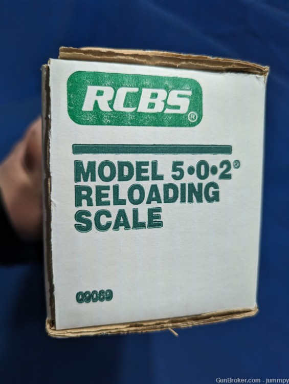 RCBS Model 502 scale By OHAUS 505 grain capacity. -img-1