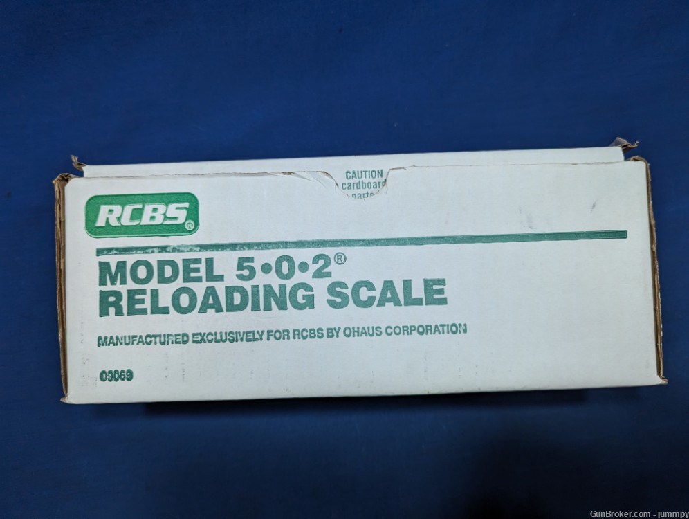RCBS Model 502 scale By OHAUS 505 grain capacity. -img-2