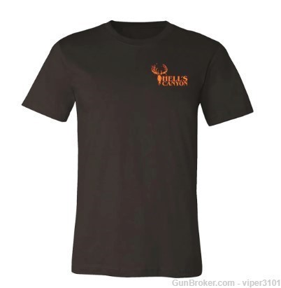 Browning Men's Hells Canyon Buckmark T-Shirt - Black - XL-img-1