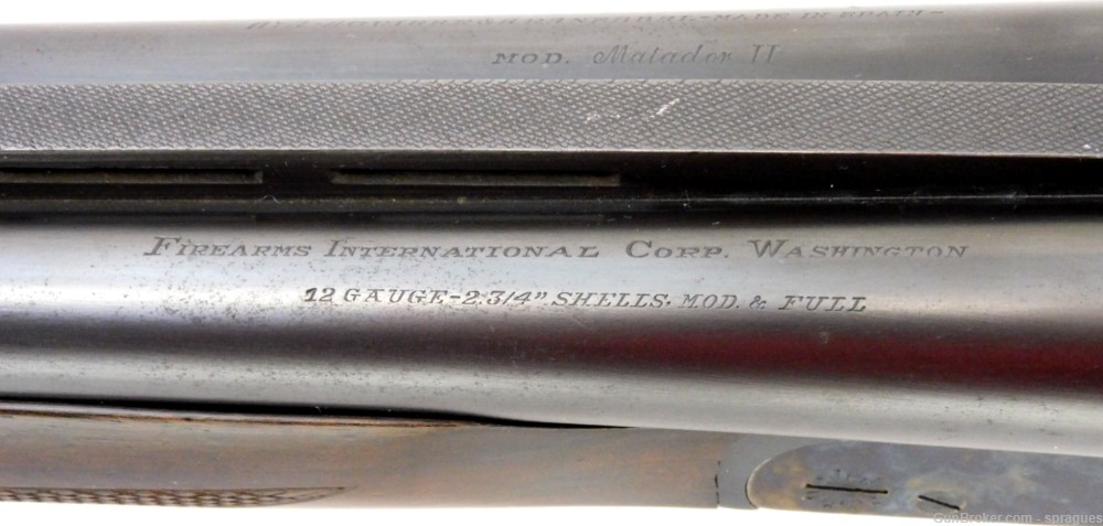 AYA Matador II Side by Side Shotgun 28" VR 12 GA 2-3/4" Gunsmith Project-img-4