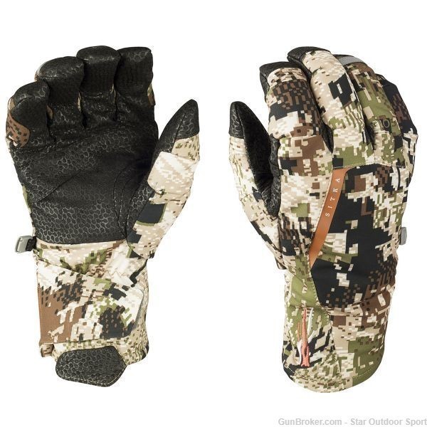 Sitka Coldfront GTX Glove L Subalpine Camo Large gloves windstopper leather-img-0